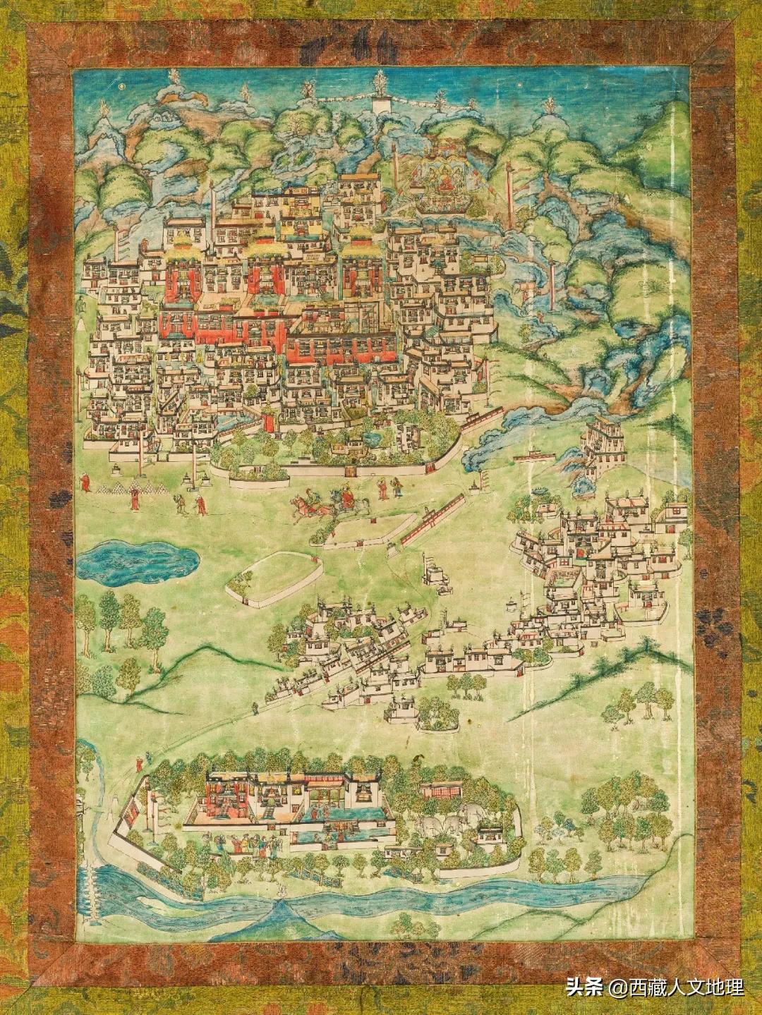 布达拉宫里最珍贵的唐卡,扎什伦布寺唐卡意义