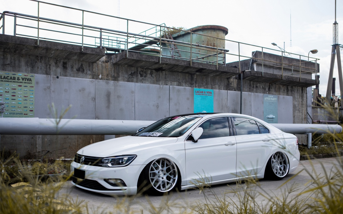 大众凌渡不仅可以很辣，改装后还可以变得又白又胖