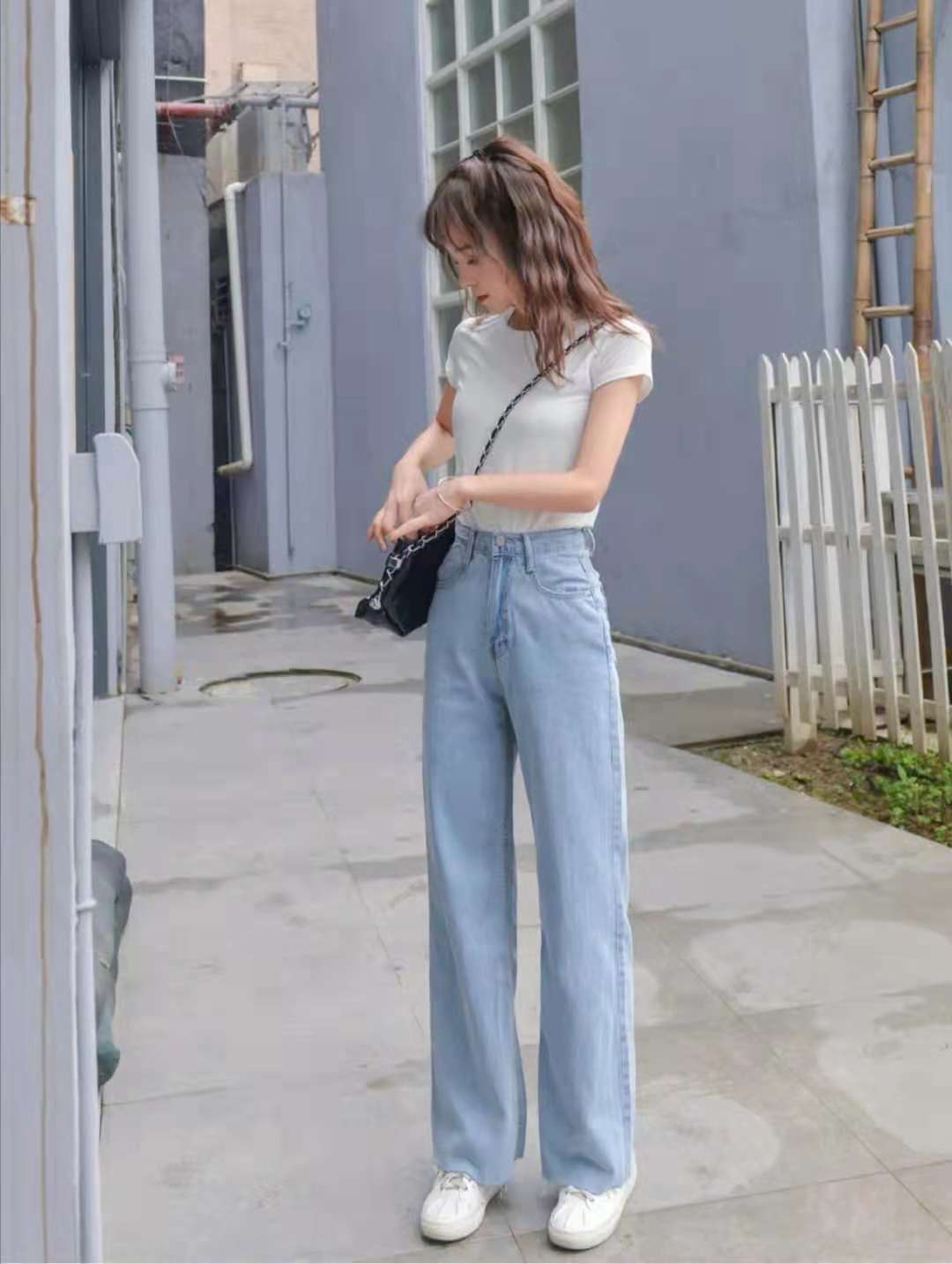 阔腿裤你穿对了吗?要“配对上衣,搭对鞋子”,才时髦又显高