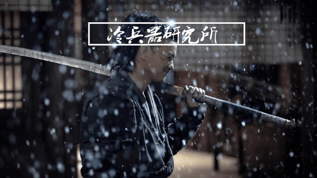 雁翎刀日本刀,双手长柄雁翎刀