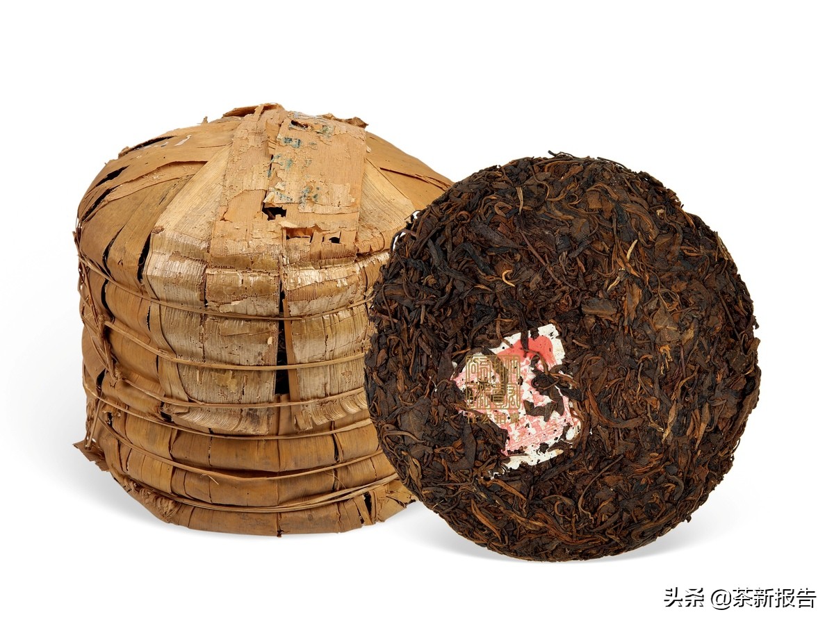 宋聘号顶级生茶70年代,宋聘号三百年老茶