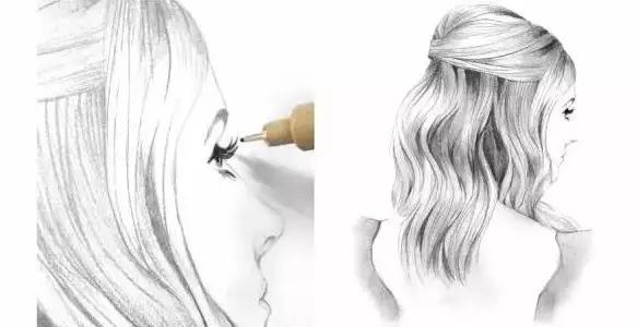 如何简单画出好看的头发颜色,如何画好看的头发教程