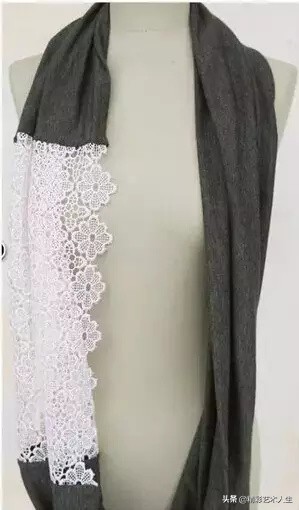 DIY|坏了的蕾丝衣服千万不要扔!