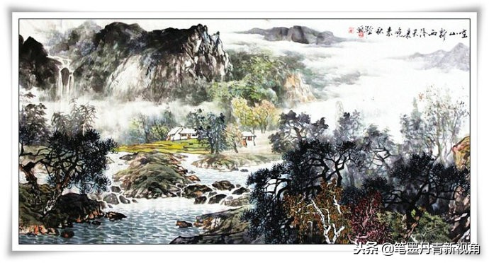 全星恒山水画,全星恒山水画作品