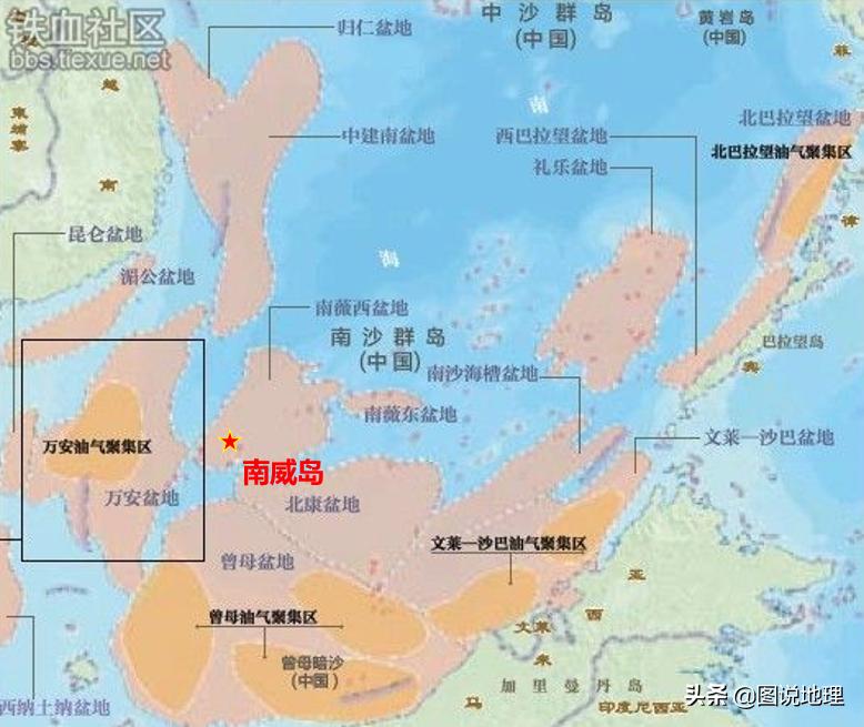 南沙越南占领的岛礁,南沙群岛南威岛重要性