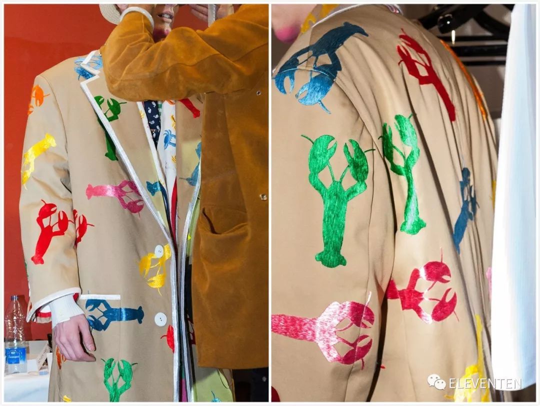 thombrowne2018男装,ThomBrowne2018春夏男装闭场造型