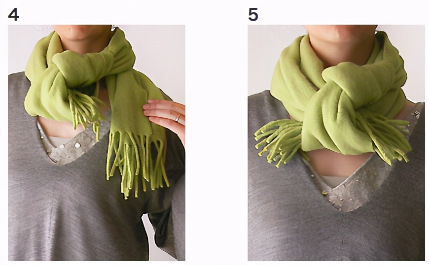 跟上流行必学的15种秋冬围巾系法！天天系出不一样的围巾