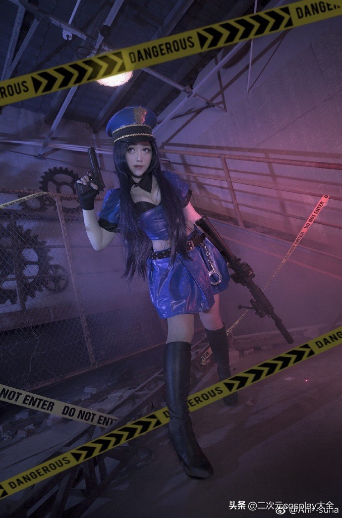 lol手游皮城女警凯特琳出装天赋,英雄联盟皮城女警凯特琳cosplay