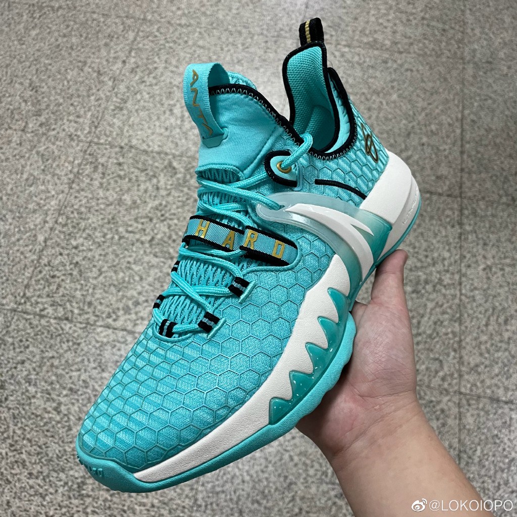 海沃德2有黑金配色吗,安踏海沃德2照片