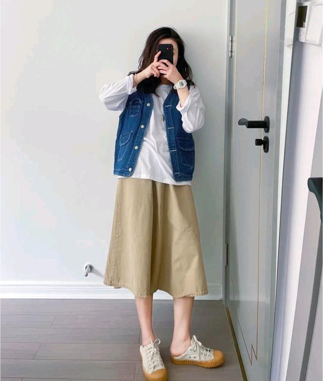 夏季鱼尾短款裙半身裙穿搭,半身裙怎么选显瘦夏款外套
