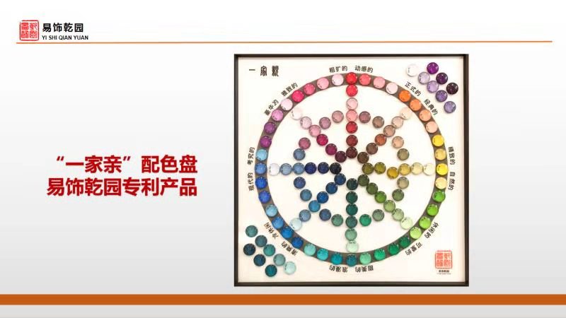 易饰乾园配色盘的应用,易饰乾园配色盘