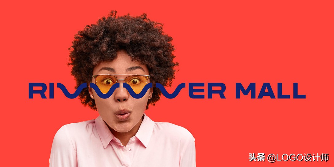 RiverMallbranding商场logo品牌形象设计