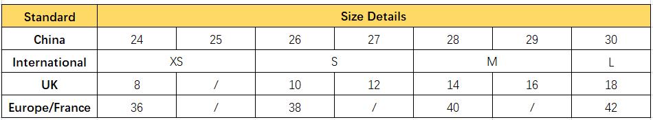 收藏衣服鞋子标签,英国衣服尺码讲解