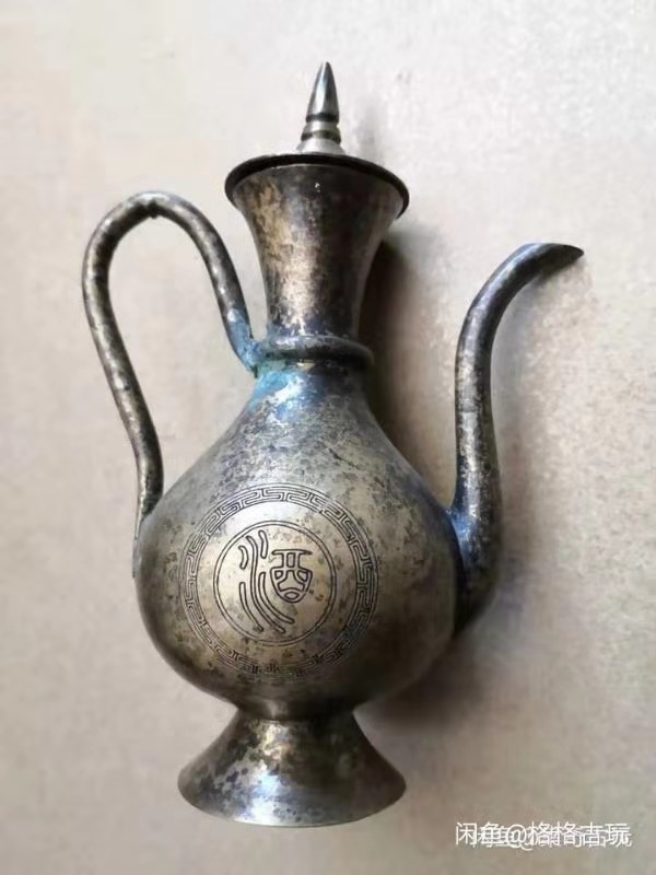 精品老铜炉,精品推荐老瓷器铜鎏金如意