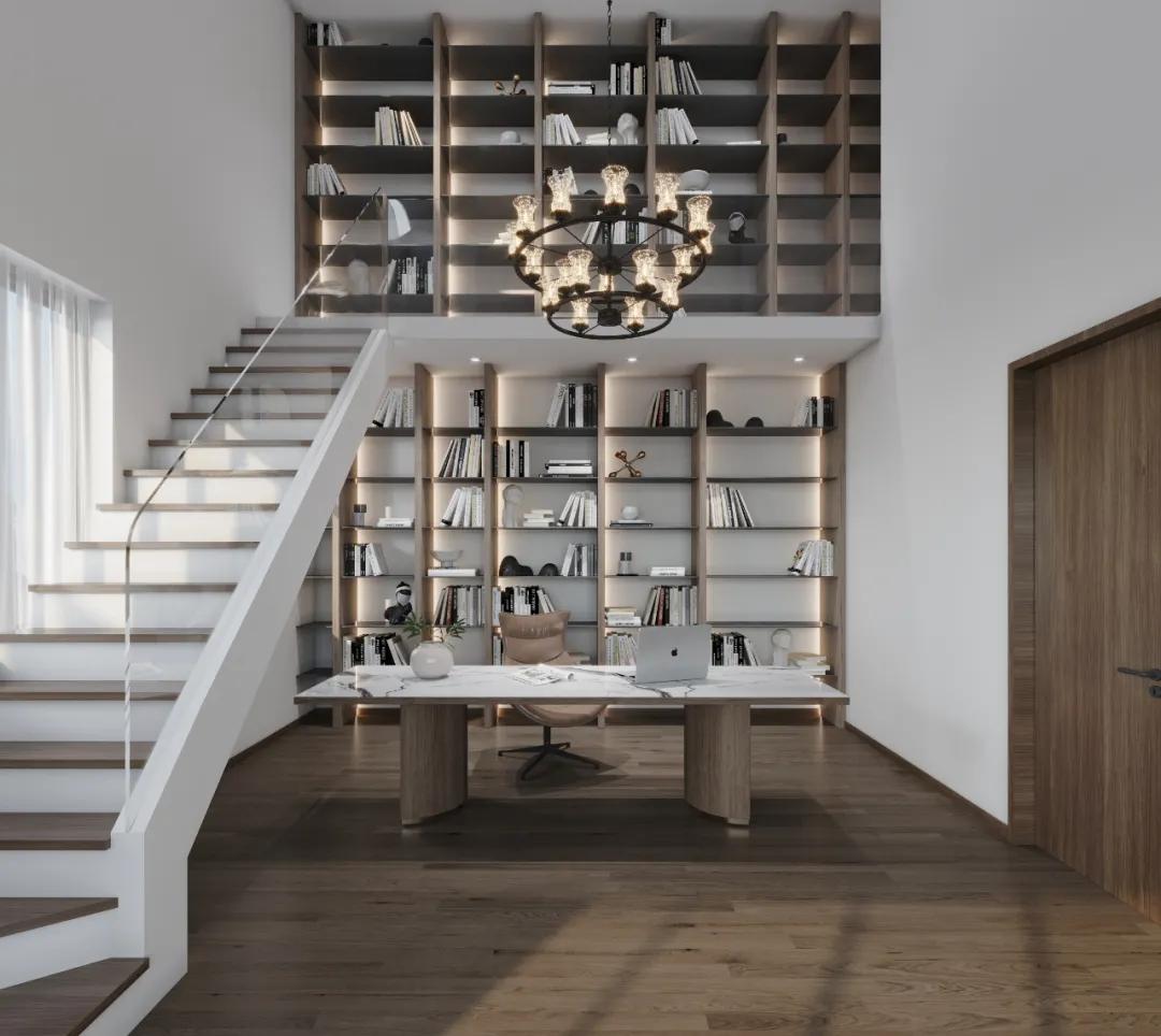 800平侘寂风装修设计案例,800平米禅意别墅