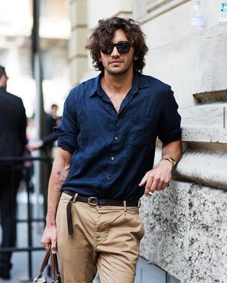 亚麻衬衫怎么穿出高级感,亚麻衬衫怎么变得柔软