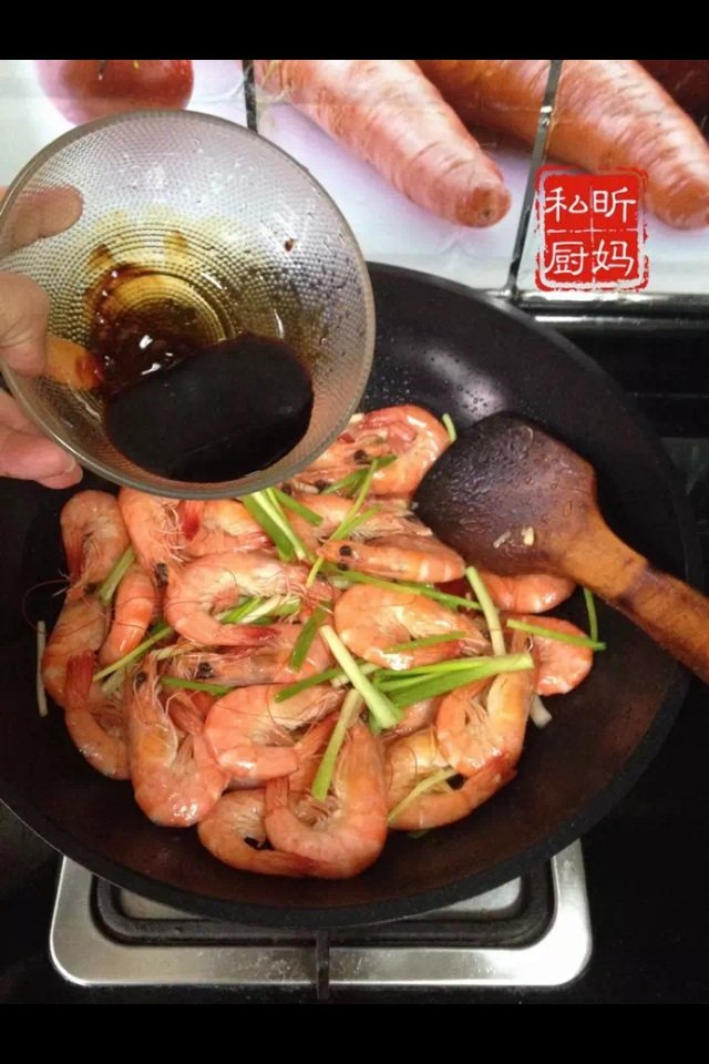 红焖海虾最正宗做法,简厨家家常菜