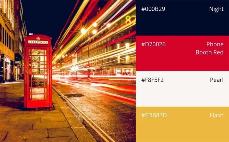 100种颜色组合及如何应用（三、旅行篇）