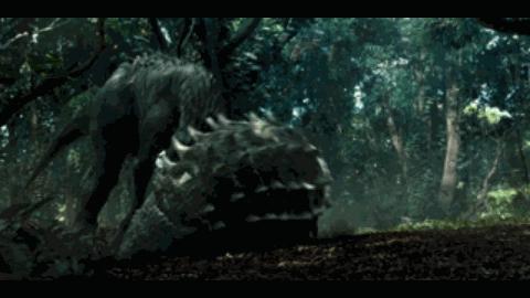 《侏罗纪公园3》棘龙打败霸王龙:主角光环实力碾压?