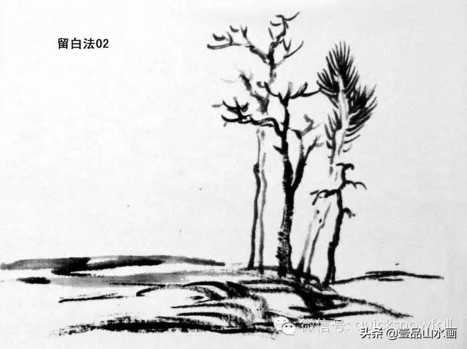 山水画教程水粉画,山水画教程水墨山水画