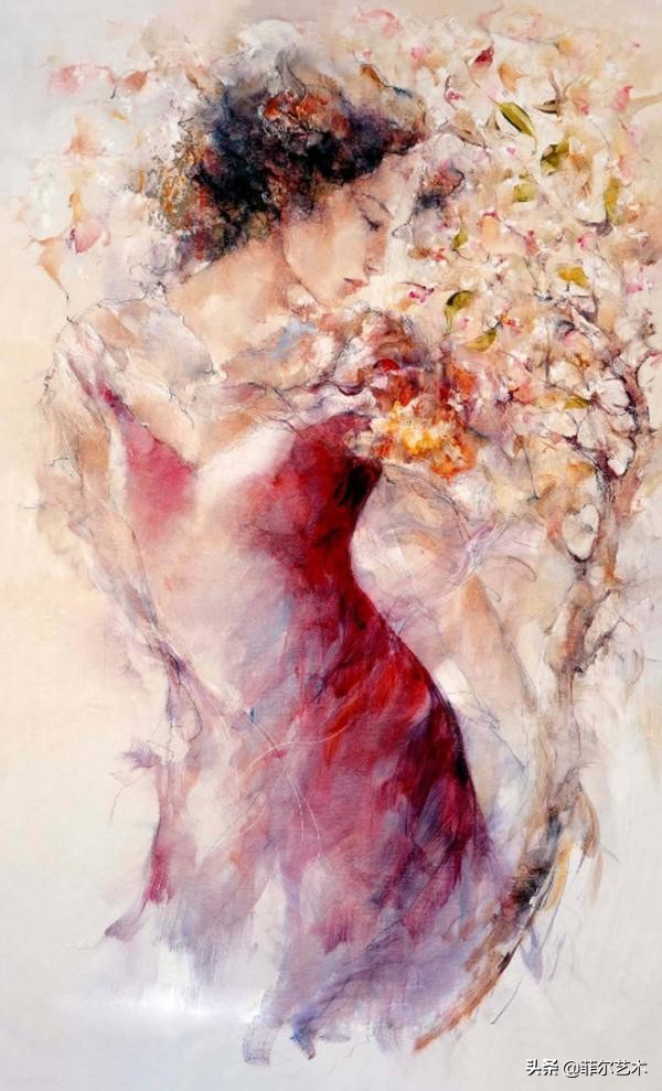 英国女性艺术家作品,英国油画人物女人