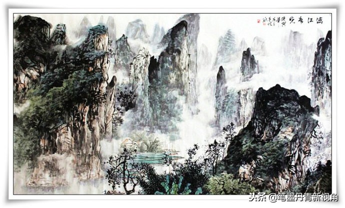 全星恒山水画,全星恒山水画作品