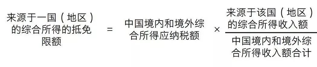 境外收入个税计算公式,境外所得所得税的处理例题