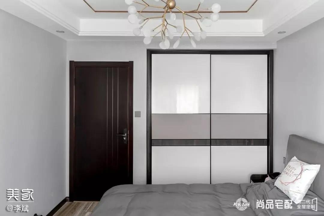 三房一厅装修风格灰色,房屋设计装修三室一厅灰色