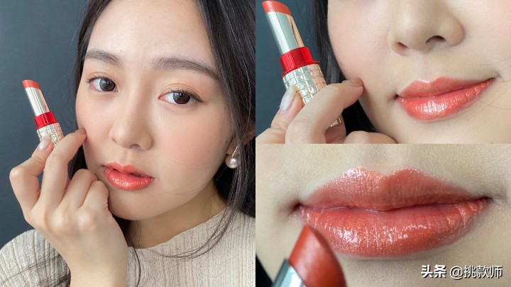 mac唇膏2022春季新品,阿玛尼挚爱唇膏201试色