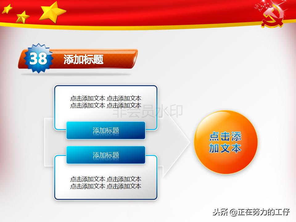 党建ppt模板高级感,党建述职ppt免费模板