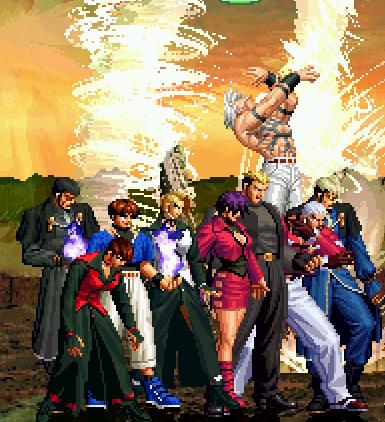 拳皇命运三神器vs大蛇,拳皇三大家族的恩怨