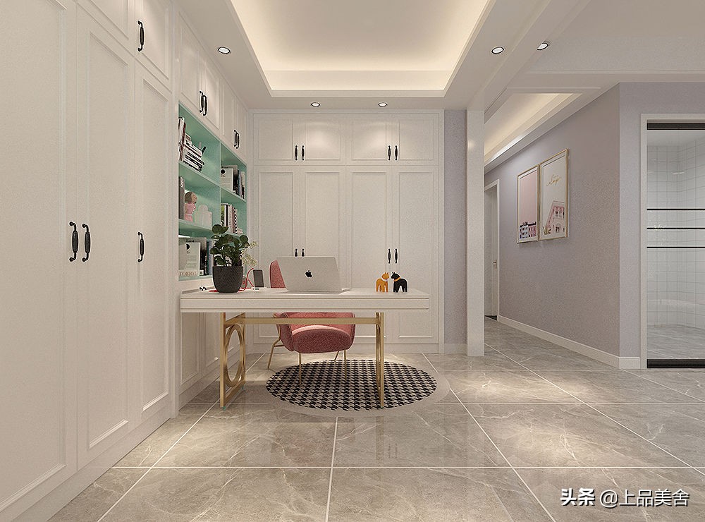 现代北欧风小户型简单舒适的小窝,极简北欧风140平的小清新风四居室