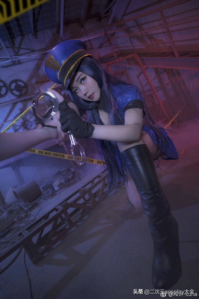 lol手游皮城女警凯特琳出装天赋,英雄联盟皮城女警凯特琳cosplay