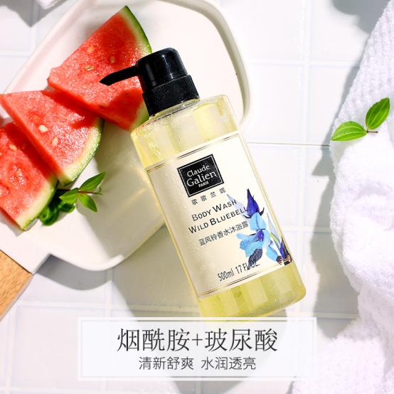 歌歌兰妮蓝风铃香水沐浴露,歌兰妮蓝风铃沐浴露大容量