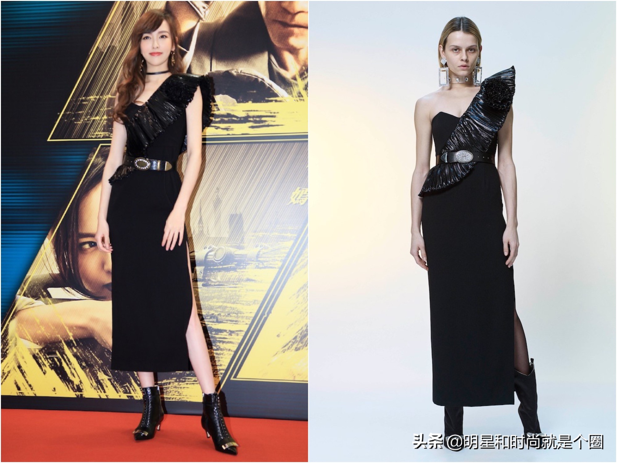 着红装的唐嫣美到冒泡,你穿起来真好看抖音