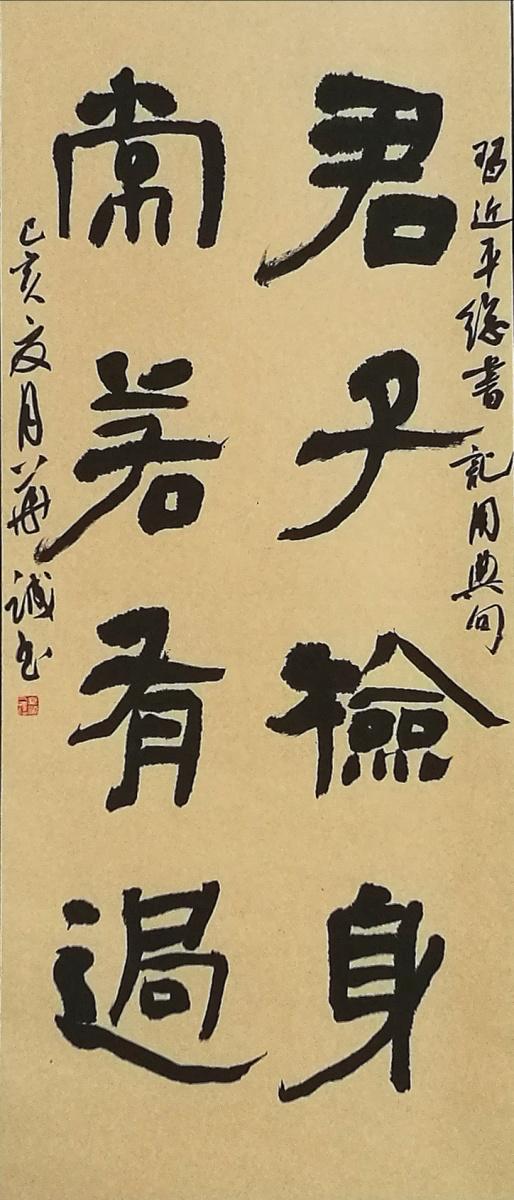 现代书法家华奎,当代书法家华伟