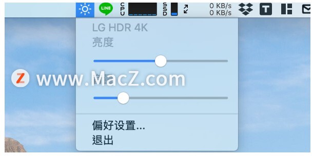 怎么调整mac外接显示器亮度,mac外接屏幕色彩校正