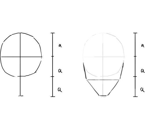 精品画教程,帅气的脸型怎么画