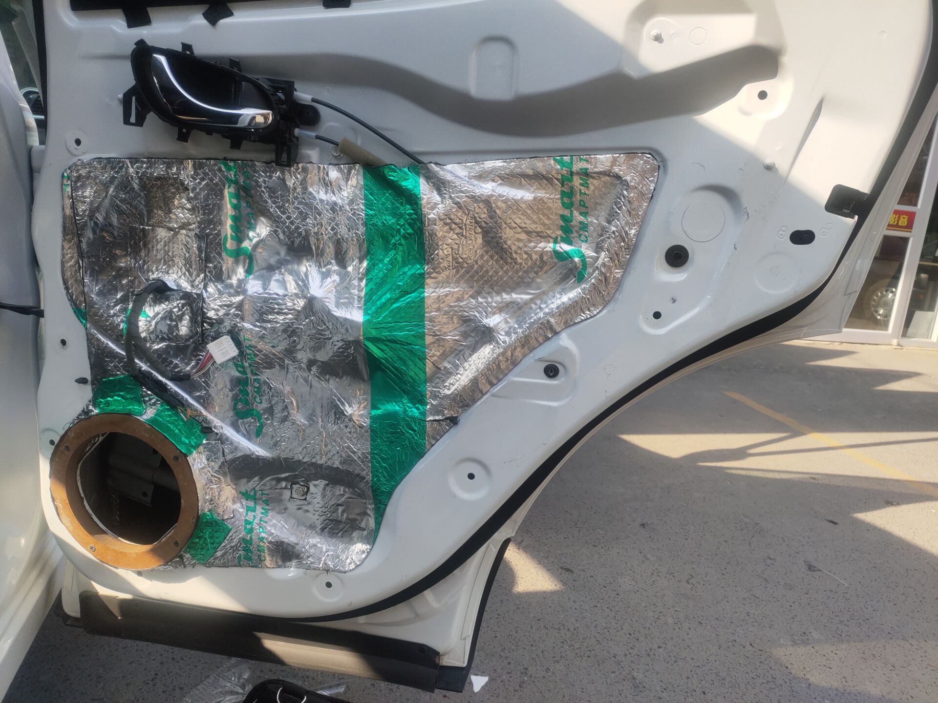 雷诺科雷傲音响改装案例,雷诺汽车音响改装