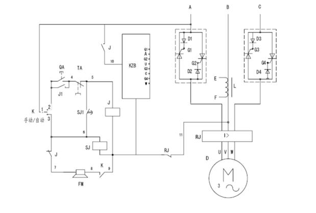 塔河油田油梁式抽油机断电自启动研究
