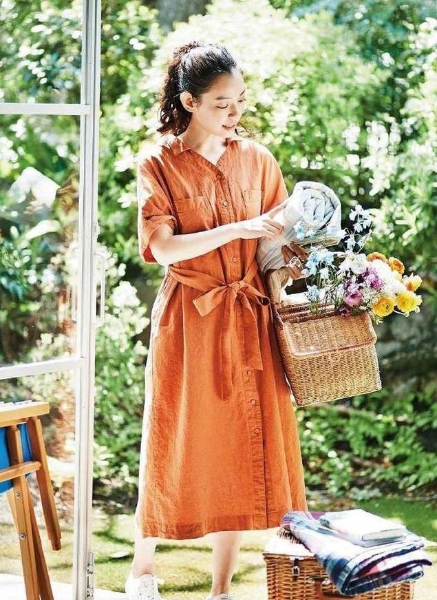 文艺复古森系风穿搭夏季,文艺风穿搭自带减龄感大方又时髦