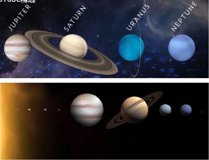 认识八大行星科普视频幼儿,太空九大行星科普类视频儿童