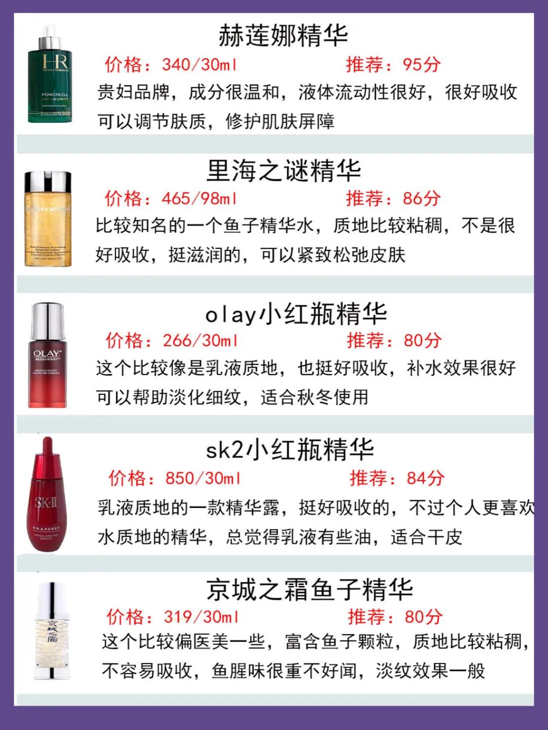 抗老精华小众红黑榜,精华和面霜抗老推荐