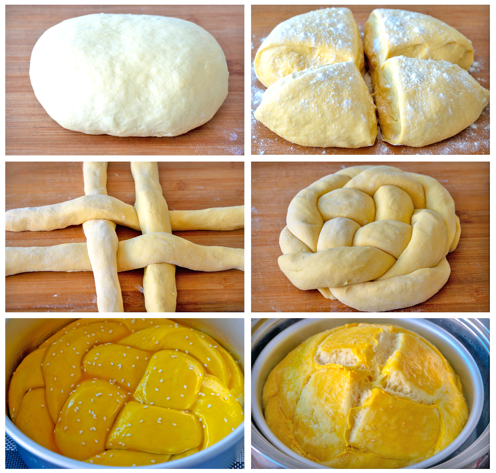 家常做面包的最佳做法,蓬松暄软的手撕面包的做法