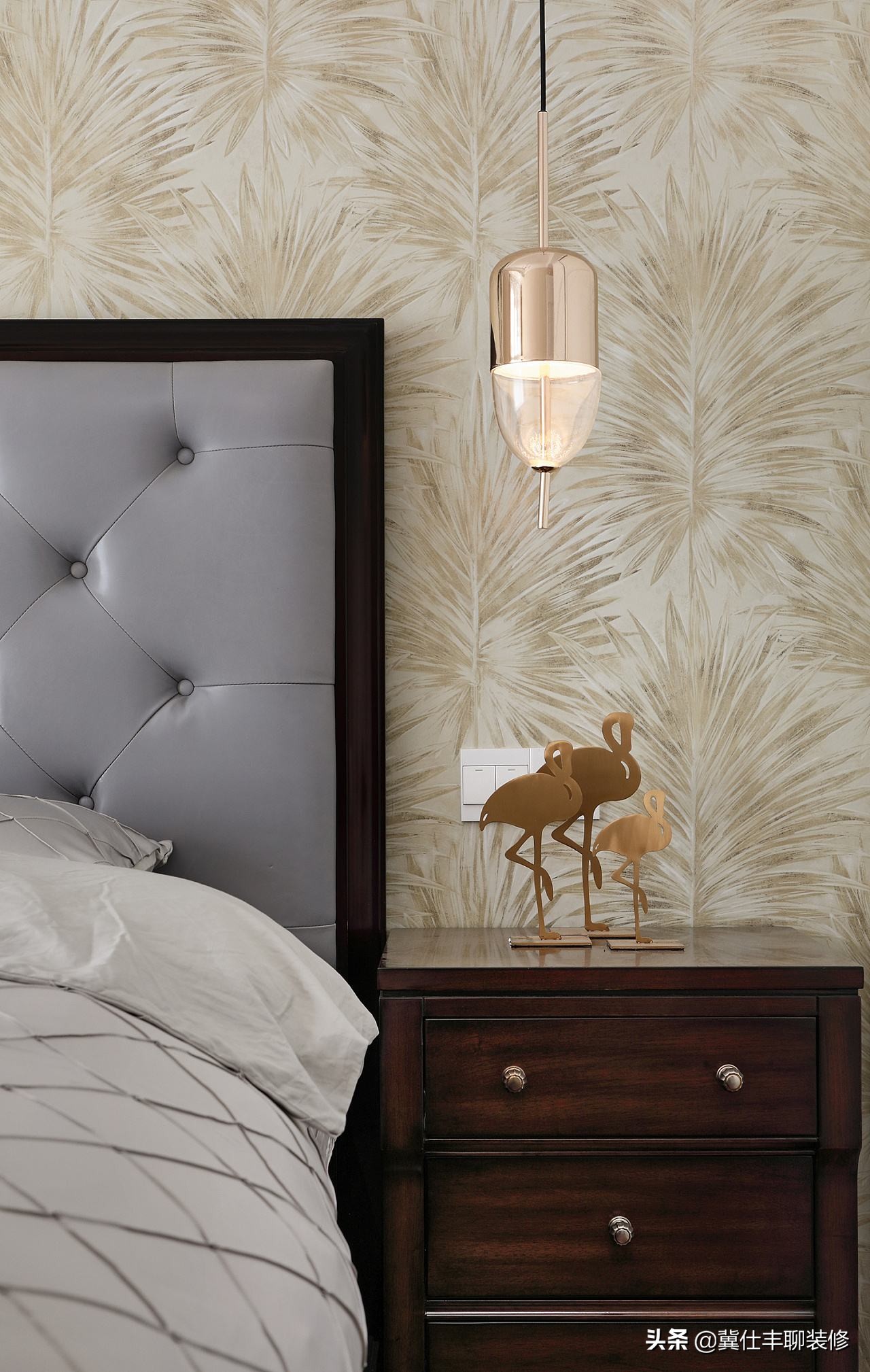 高颜值床头吊灯分享,2021最漂亮卧室床头吊灯