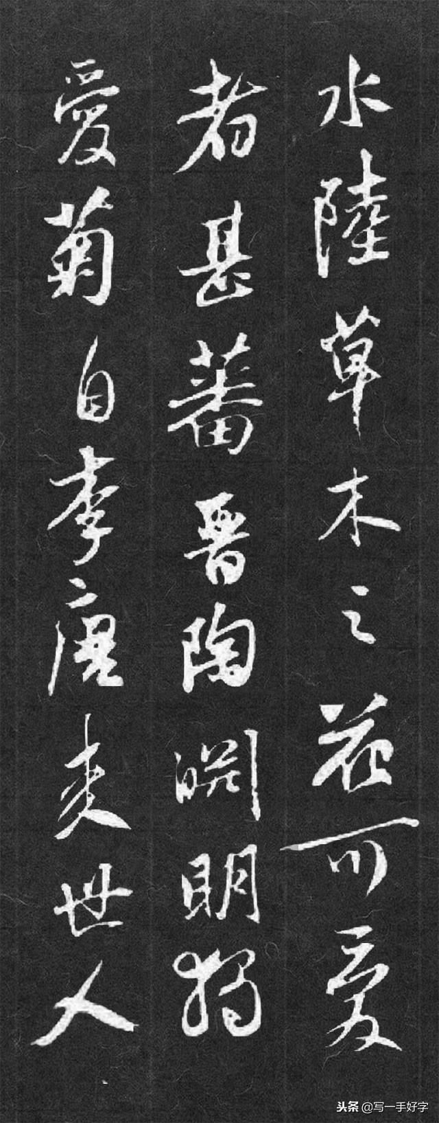 书法作品爱莲说创作说明,书法作品爱莲说展示模板