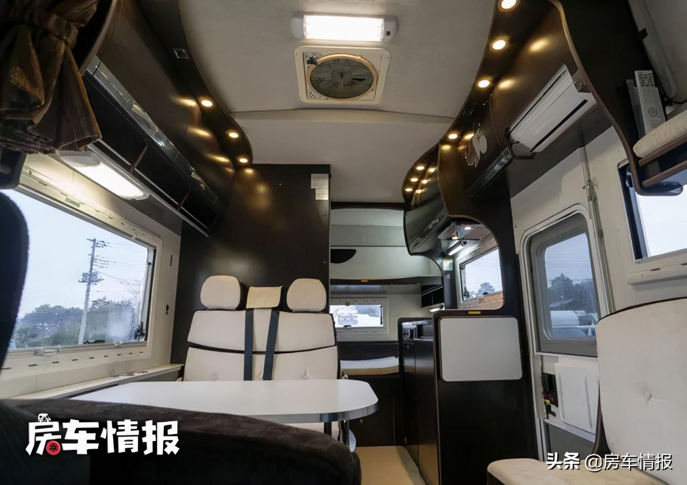 五十铃平头顶房车,六卧五十铃平头升顶房车