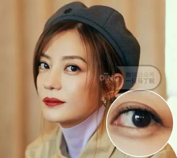 杨颖眼大,杨颖的眼睛瞪大了为什么好看