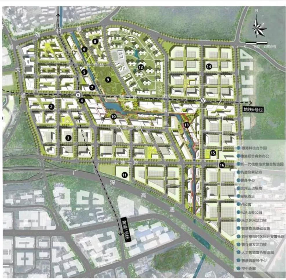 今天，我把科学城，横切开给你看