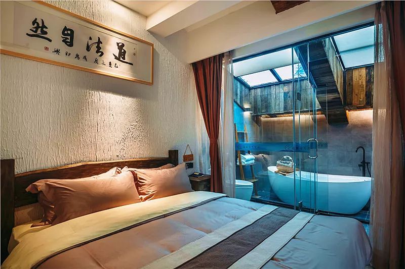 青城后山最好的观山景的民宿,青城山脚下民宿